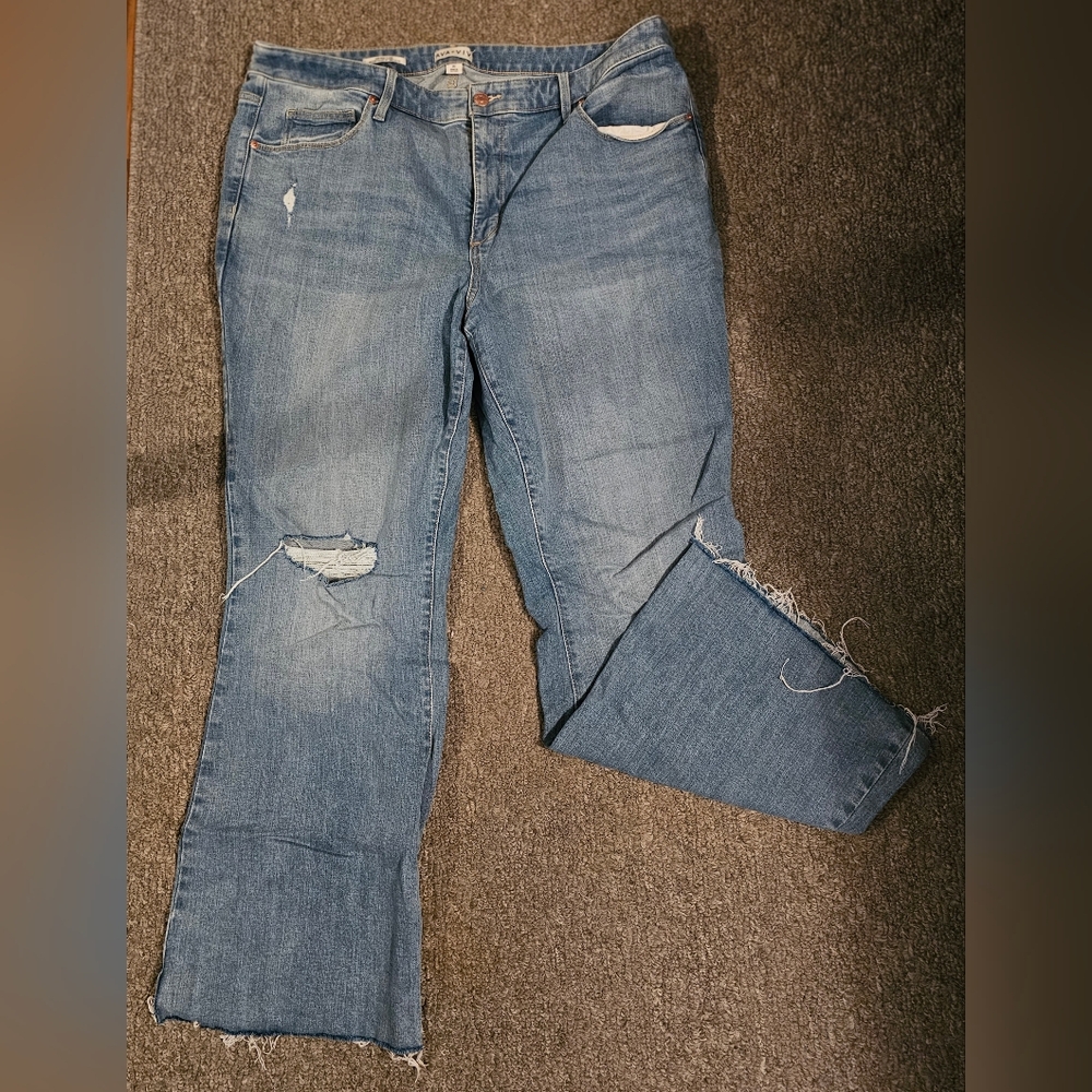 Ava & Viv High Rise Flare Jean